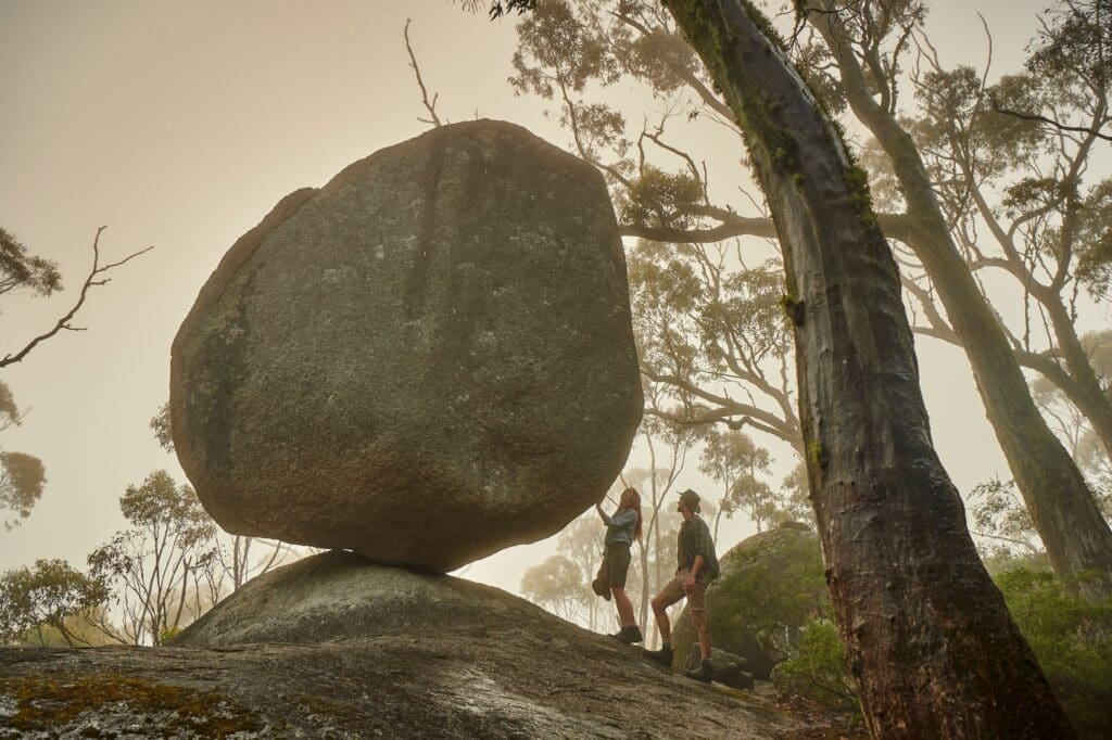 Balancing Rock at Castle Rock