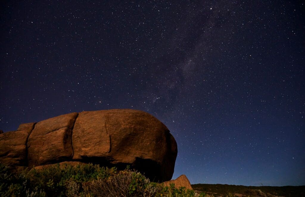 Astrotourism showcasing the blanket of stars stretching across the Margaret River Region.